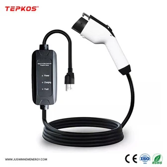 পোর্টেবল লেভেল 1 ইভ চার্জার